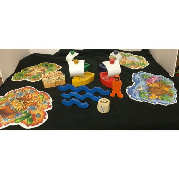 Treasure Hunt Board Game ©2003 Ravensburger Speileverlag 2-4 Players HTF Retired - Picture 3 of 12